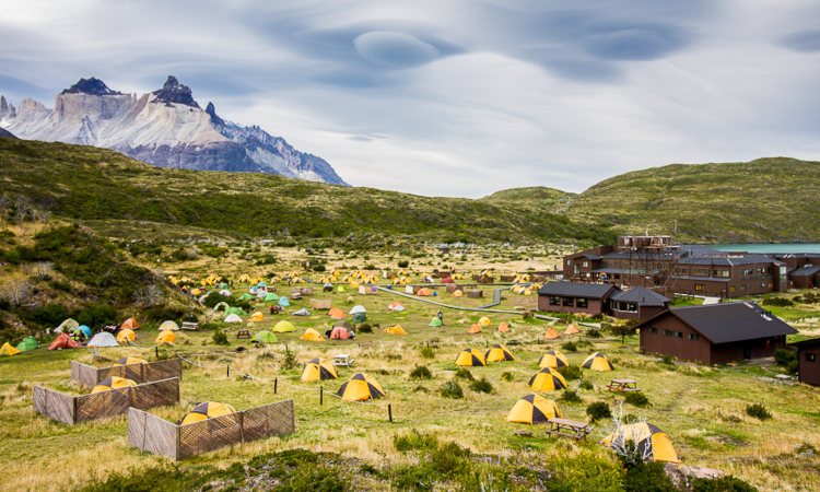 Refugio and Camping Paine Grande